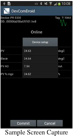 Procomsol Industrial App for communicating with HART Instruments Procomsol Industrial App for communicating with HART Instruments