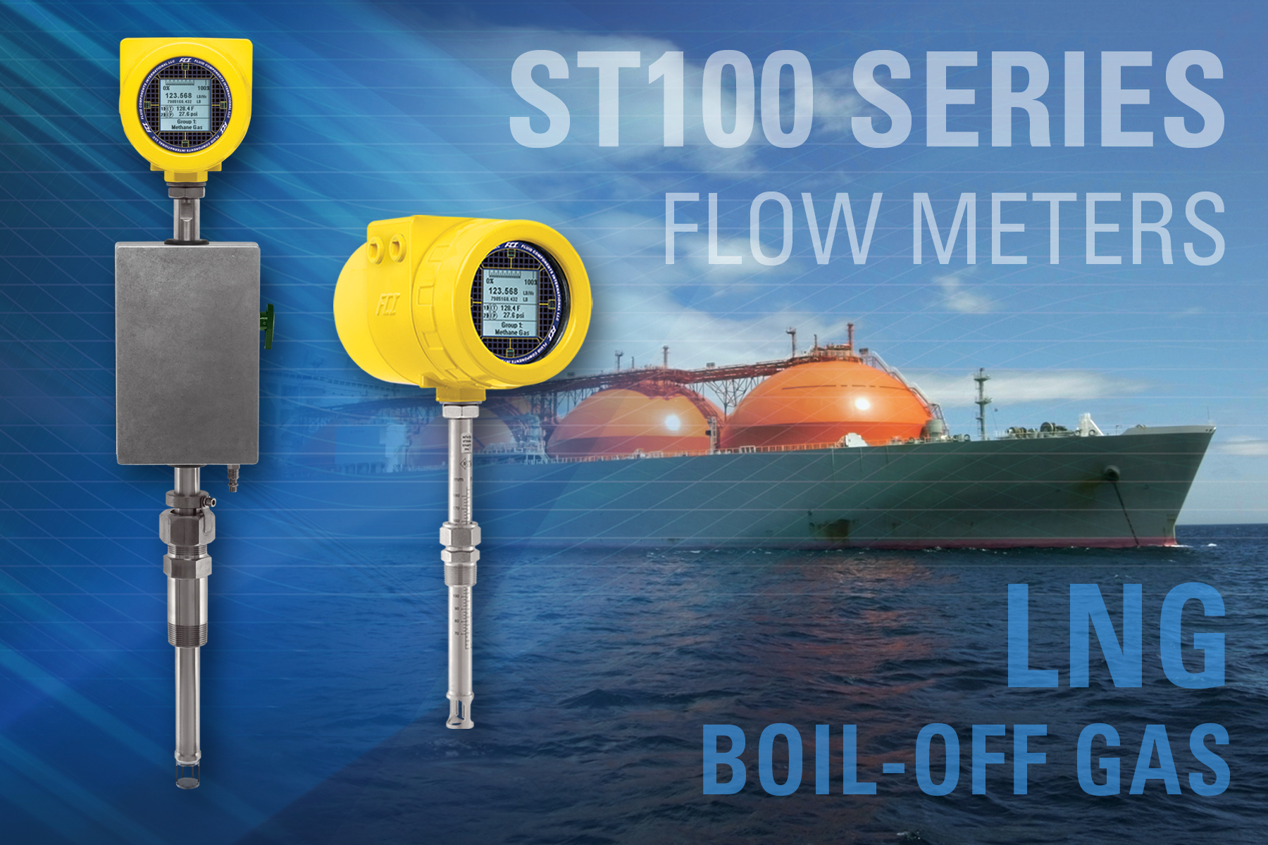 Aw 29914 Fci St110 Lng Boil Off Gas Flow Meter Hi