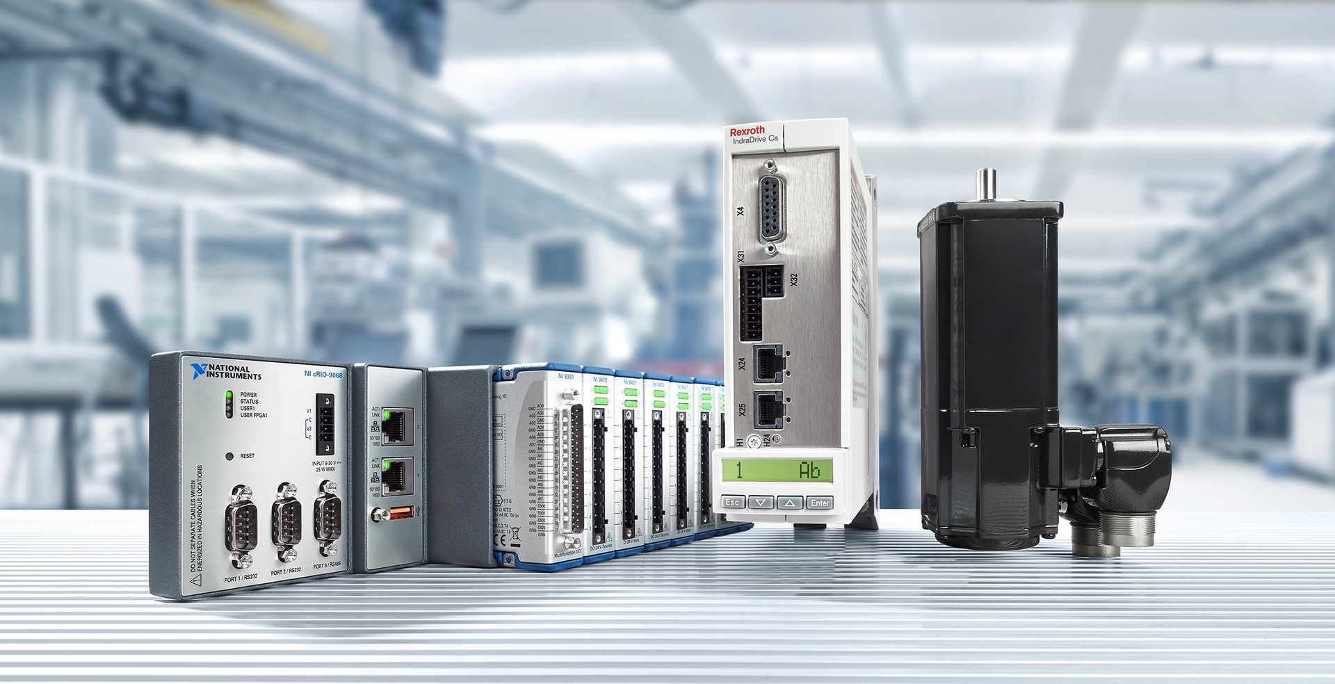 Bosch Rexroth and National Instruments Partner on Motion Control