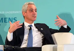 Chicago Mayor Rahm Emanuel responds to a question from the audience during Bold Bets: Future of Manufacturing, put on recently in Chicago by The Atlantic. Chicago Mayor Rahm Emanuel responds to a question from the audience during Bold Bets: Future of Manufacturing, put on recently in Chicago by The Atlantic.