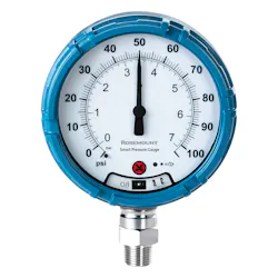 The Rosemount Smart Pressure Gauge From Emerson gives users better visibility of field changes. The Rosemount Smart Pressure Gauge From Emerson gives users better visibility of field changes.