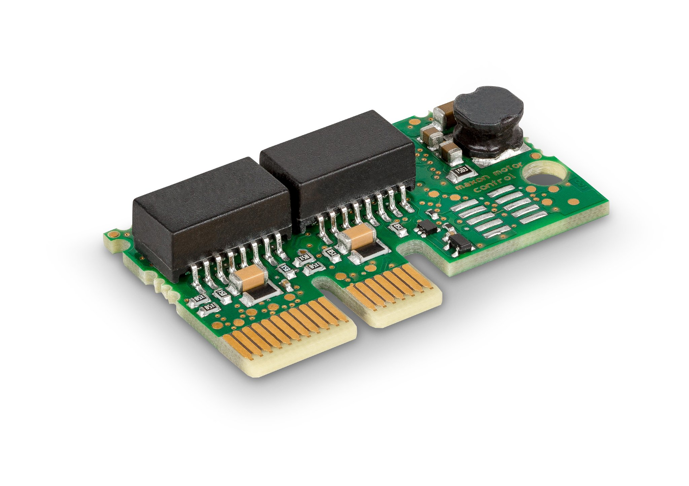 The EPOS4 Compact 50/8 EtherCAT and EPOS4 Compact 50/15 EtherCAT add EtherCAT compatibility to Maxon&rsquo;s EPOS 4 line