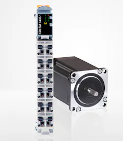 The X20SM1436-1 module from B&R can be used to operate steppers from 18 to 60 VDC, to 2.5 A The X20SM1436-1 module from B&R can be used to operate steppers from 18 to 60 VDC, to 2.5 A