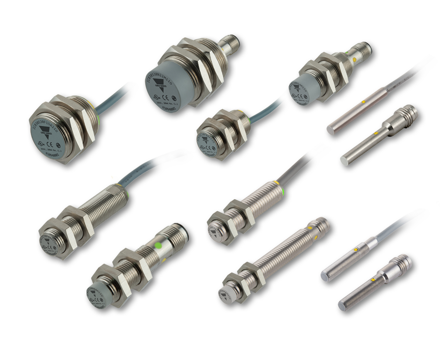 Carlo Gavazzi has released new IBS, ICS and ICB series inductive proximity sensors with integrated IO-Link communications.