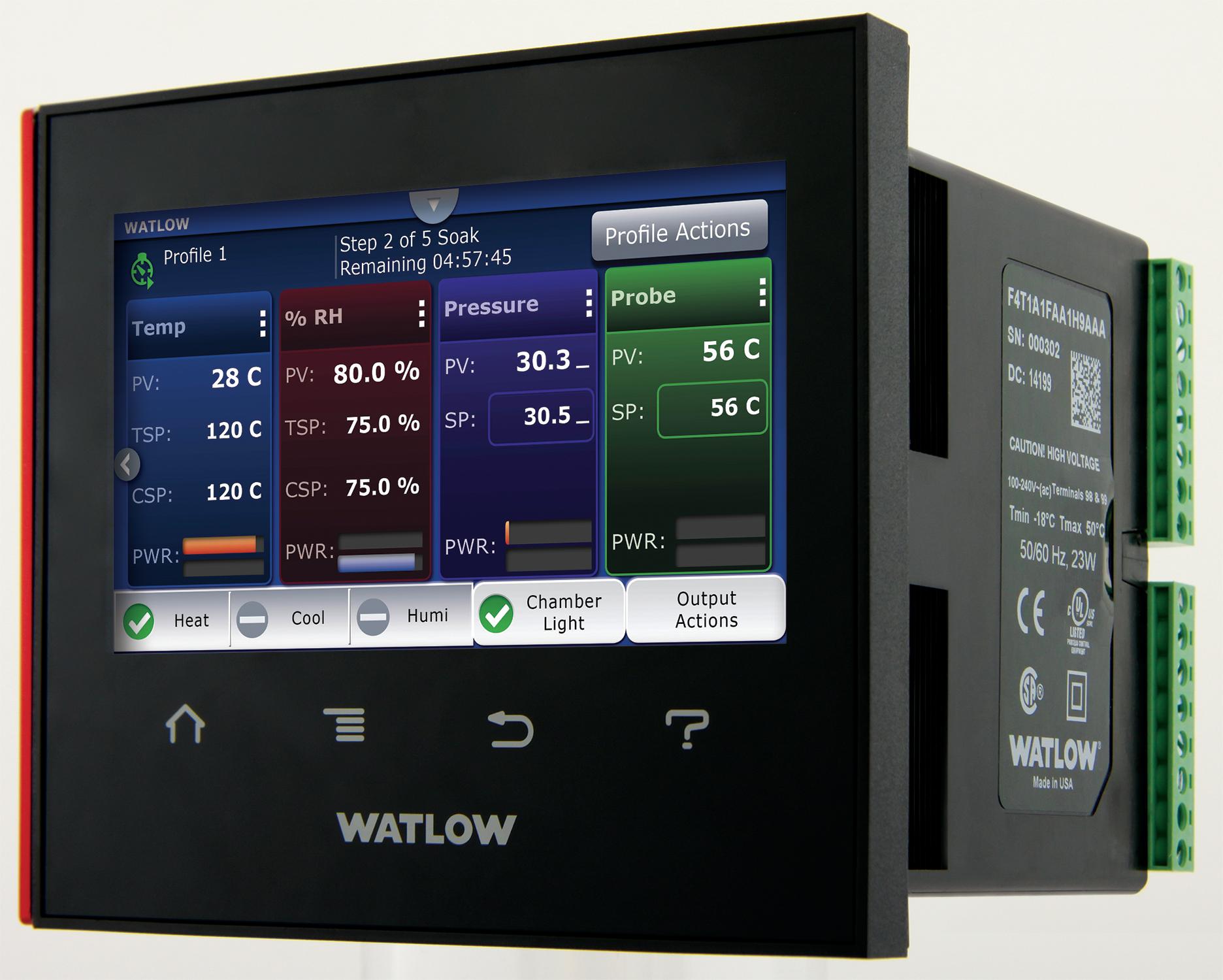 Watlow has added a batch processing feature to its powerful F4T temperature and process controller and D4T data logger.