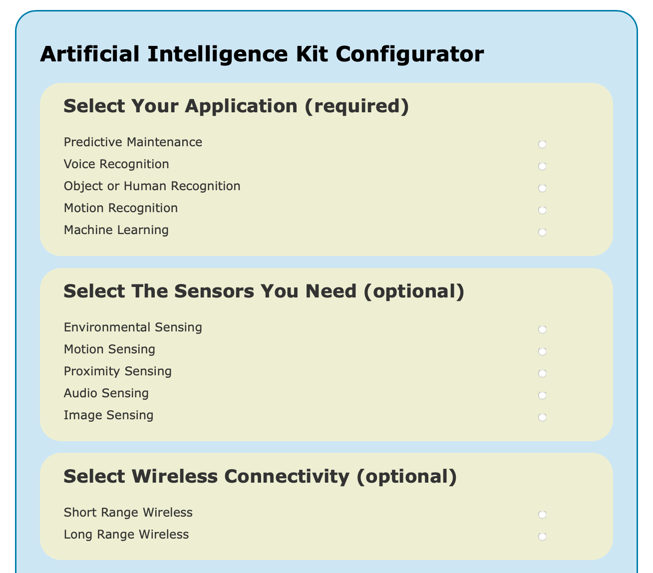 Purchasing Artificial Intelligence