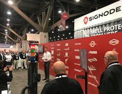 At a breakfast announcement held shortly before the PACK EXPO Las Vegas doors opened, Signode unveiled a new brand position. At a breakfast announcement held shortly before the PACK EXPO Las Vegas doors opened, Signode unveiled a new brand position.