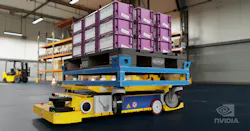 STR in Isaac Sim with dolly. STR in Isaac Sim with dolly.