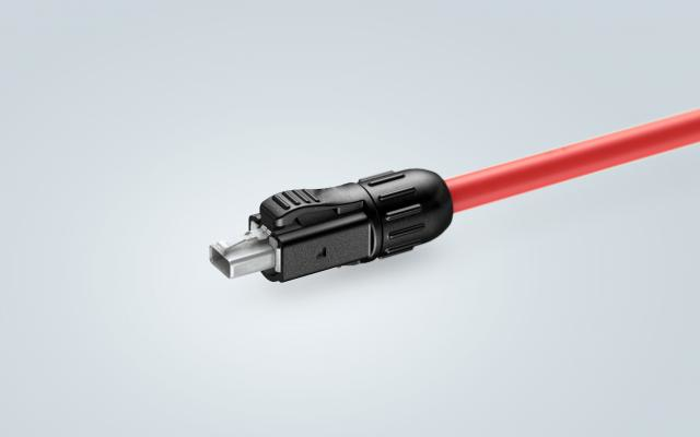 Industrial Ethernet cable from Molex.