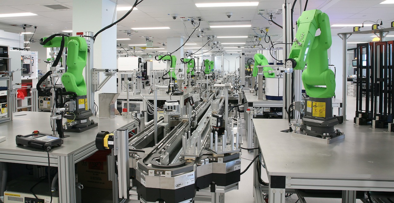 Automated operations at Ginkgo Bioworks.