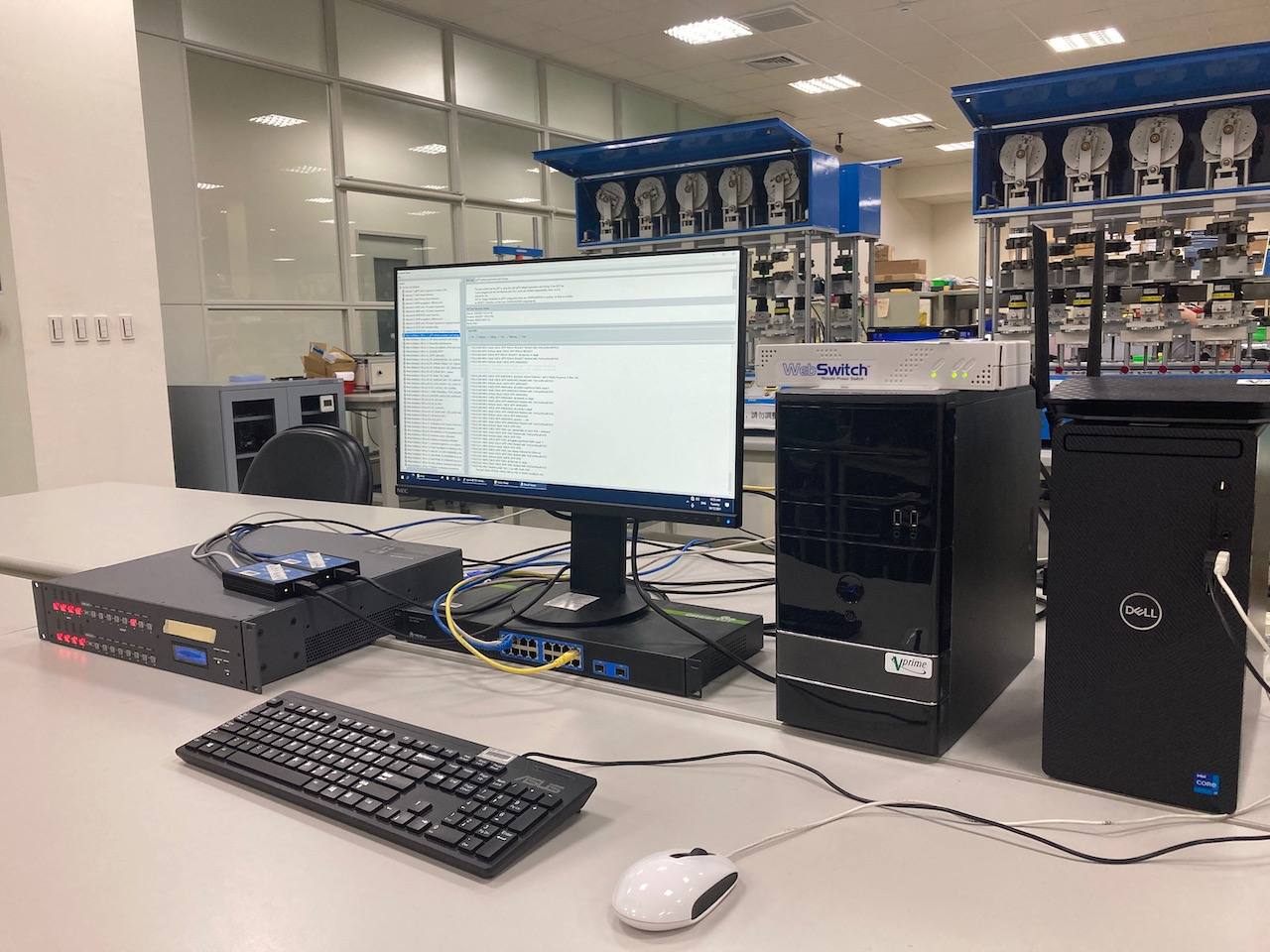 Avnu Alliance Express TSN Testing Suite at Allion Labs, Taiwan.