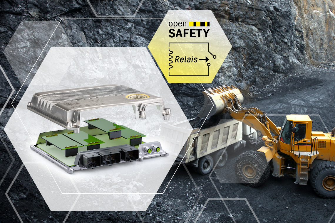 The new safety relay module from B&R makes mobile machinery even safer.