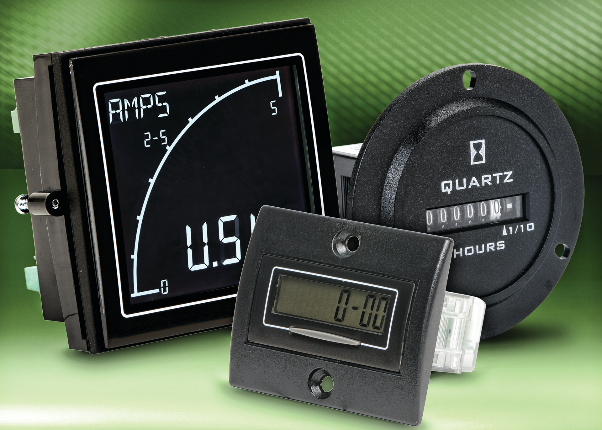 Trumeter Panel Hour Meter 5x7