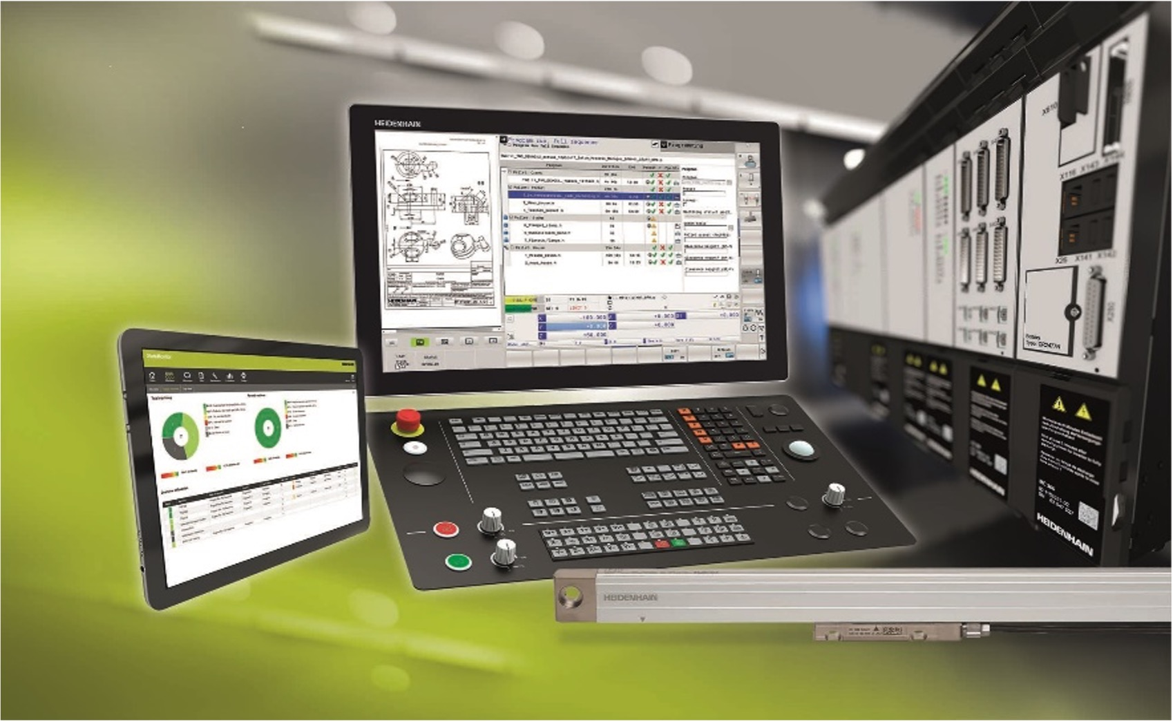 Heidenhain CNC controls. Source: Heidenhain