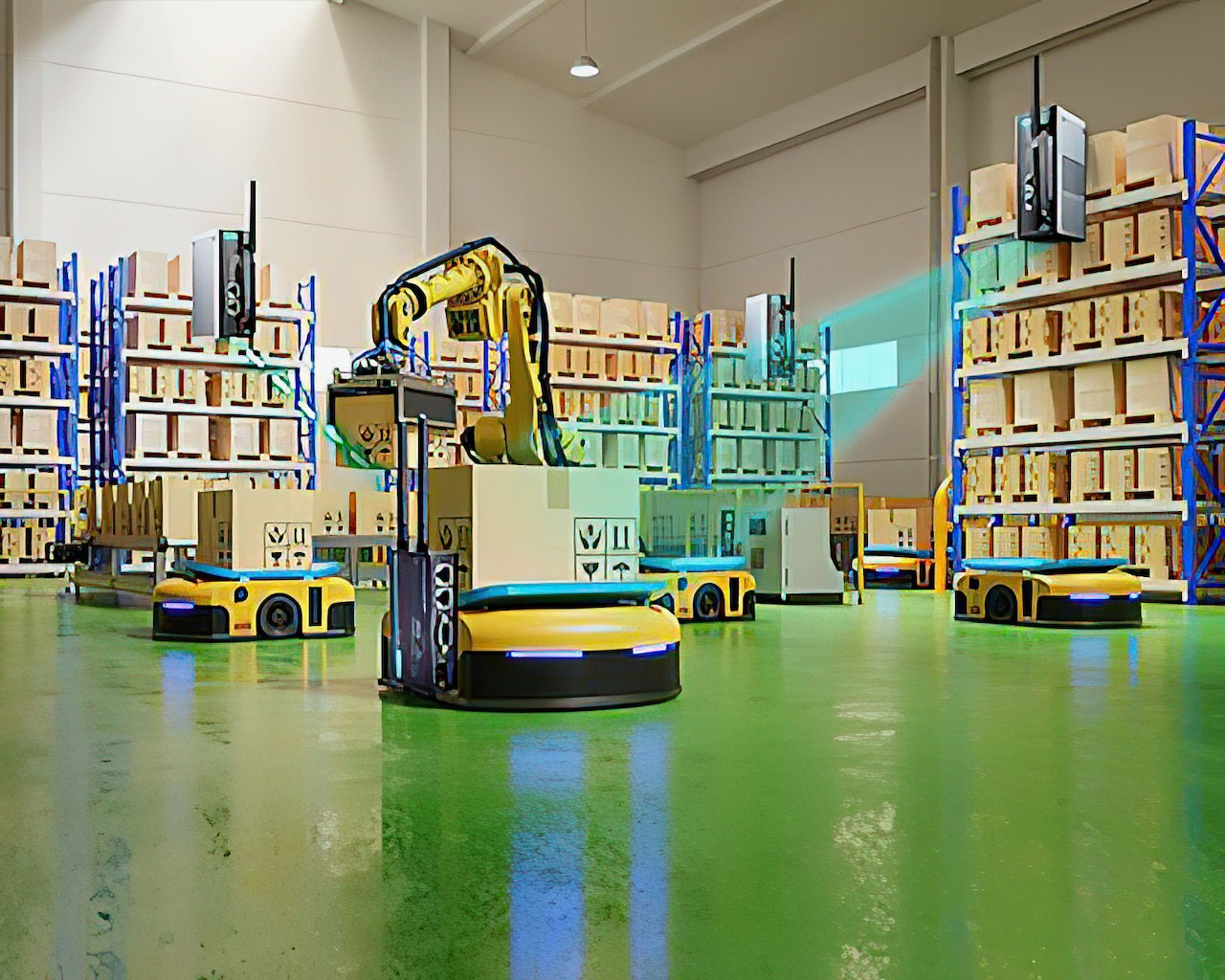 Sufficient Wi-Fi coverage and roaming technology are needed to ensure seamless wireless connections. Source: Moxa