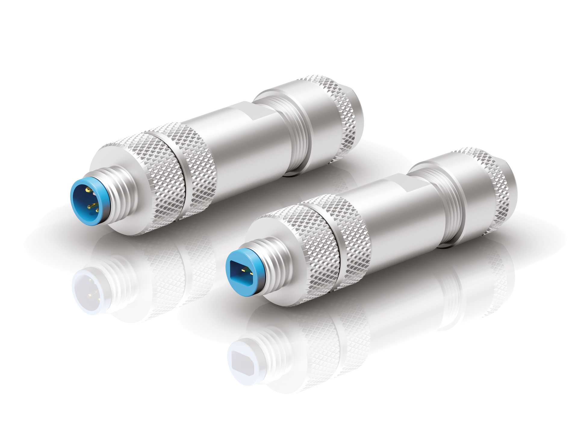 binder USA&rsquo;s field-wireable M8 connectors for SPE applications.