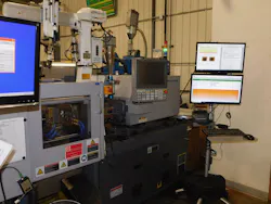 Vital Plastics’ Design-For-Manufacturing initiative combines Dassault Systemes SolidWorks and DelmiaWorks to produce bills of materials (BOM) that guide manufacturing directly from customers’ product designs. Part information, work instructions, and operating metrics compiled by DelmiaWorks using the BOM and information gathered from the molding press are displayed on the production floor to guide Vital Plastics employees. Vital Plastics’ Design-For-Manufacturing initiative combines Dassault Systemes SolidWorks and DelmiaWorks to produce bills of materials (BOM) that guide manufacturing directly from customers’ product designs. Part information, work instructions, and operating metrics compiled by DelmiaWorks using the BOM and information gathered from the molding press are displayed on the production floor to guide Vital Plastics employees.