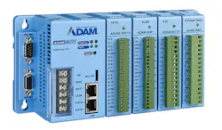 Advantech’s ADAM-5000L/TCP distributed Ethernet-based I/O system. Advantech’s ADAM-5000L/TCP distributed Ethernet-based I/O system.
