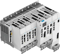 Festo's CMMT MP multi-protocol servo drive. Festo's CMMT MP multi-protocol servo drive.
