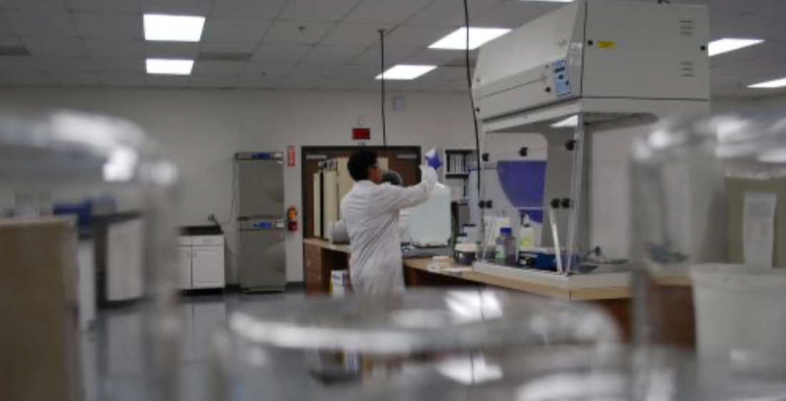 Production operations at IVD Research.