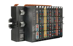 The u-remote remote I/O system. Source: Weidmüller The u-remote remote I/O system. Source: Weidmüller