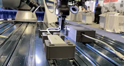 MirAI 2 controls a Universal Robots' cobot to grab a USB connector from random or moving positions and plug/unplug it from a device. MirAI 2 controls a Universal Robots' cobot to grab a USB connector from random or moving positions and plug/unplug it from a device.