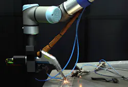 Cobot Systems’ Laser Welding Cobot. Cobot Systems’ Laser Welding Cobot.