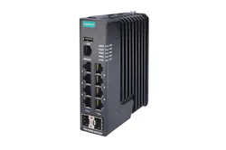 Moxa’s TSN-G5008 is an 8G-port full Gigabit managed Ethernet switch that supports TSN. Moxa’s TSN-G5008 is an 8G-port full Gigabit managed Ethernet switch that supports TSN.