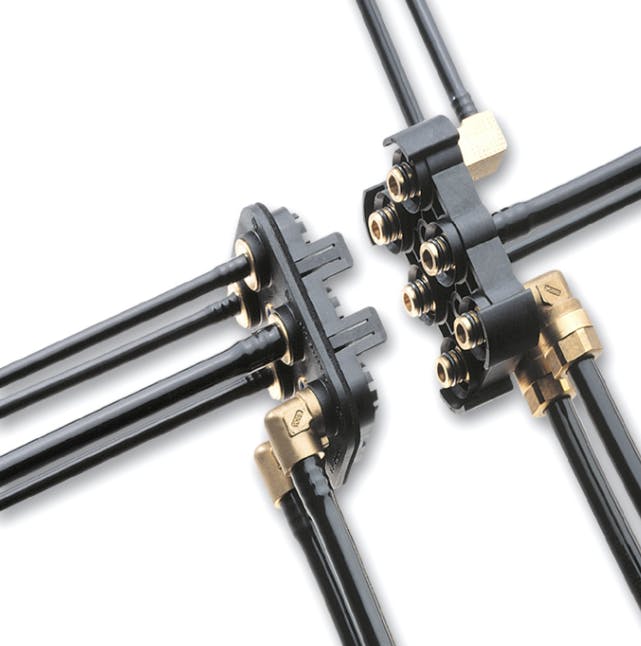 Voss multi-connections are designed to simplify assembly, reduce errors and reduce assembly time. Source: Voss