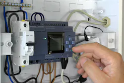 programming a PLC in a panel programming a PLC in a panel