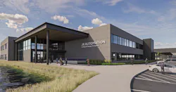 Rendering of JR Automation's forthcoming Michigan facility. Rendering of JR Automation's forthcoming Michigan facility.