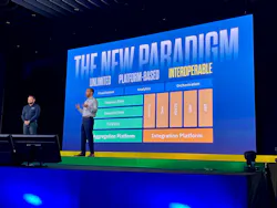 Colby Clegg (left) and Carl Gould deliver the opening keynote at Inductive Automation's Ignition Community Conference 2025. Colby Clegg (left) and Carl Gould deliver the opening keynote at Inductive Automation's Ignition Community Conference 2025.