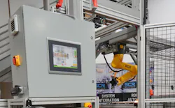 Inverted Fanuc LR Mate 200iD six-axis robot Inverted Fanuc LR Mate 200iD six-axis robot