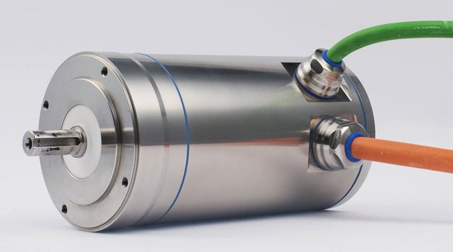 Regal Rexnord's AKMH stainless steel servo motor