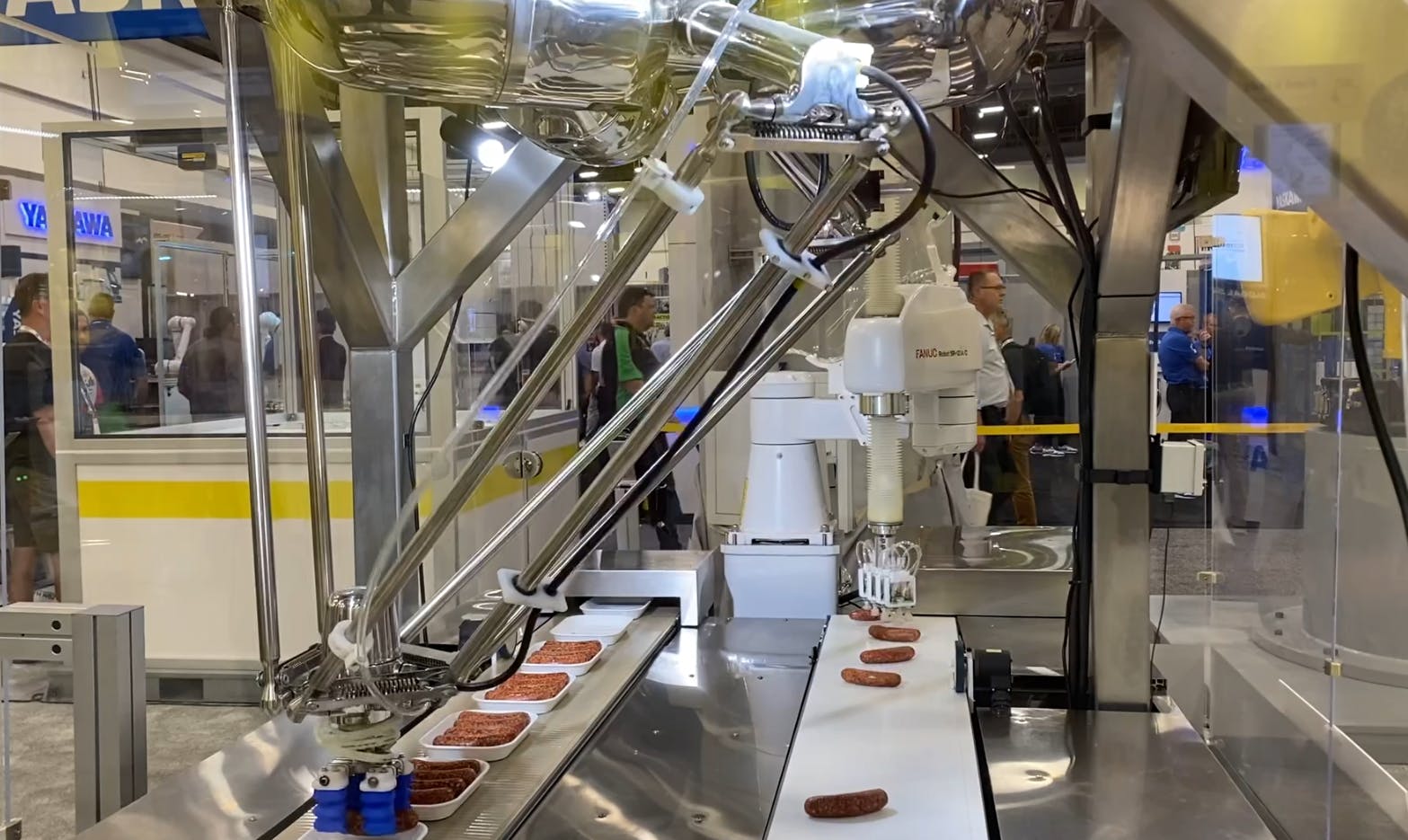 Fanuc's DR-3iB/6 delta robot and SR-12iA/C SCARA robot