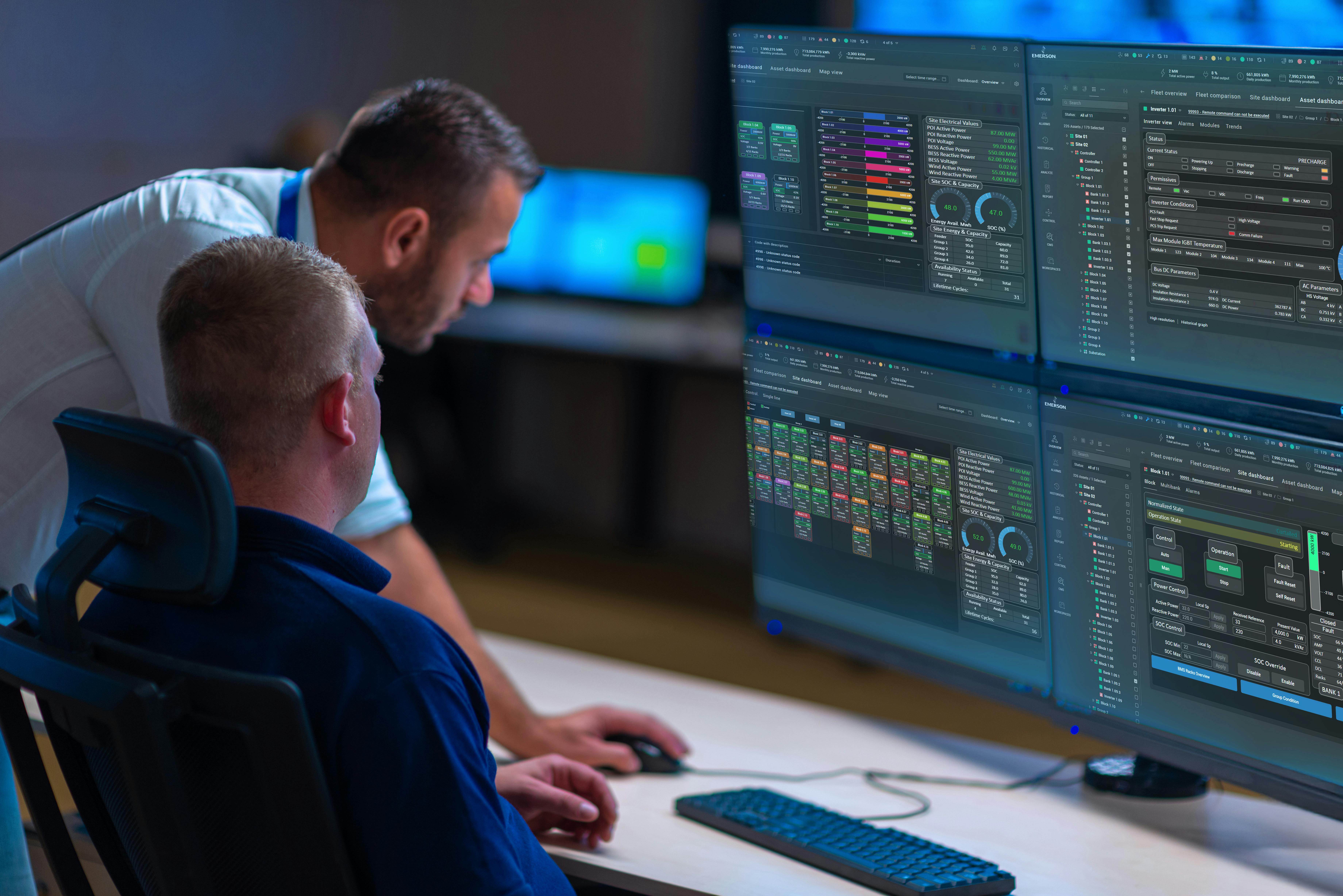 Emerson Ovation Green Battery Energy Storage System