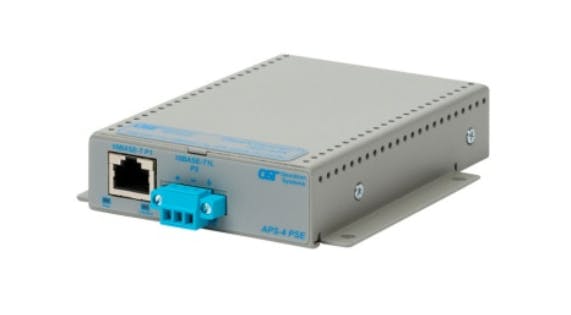 Omnitron OmniConverter 10T/APS Single Pair Ethernet Converters