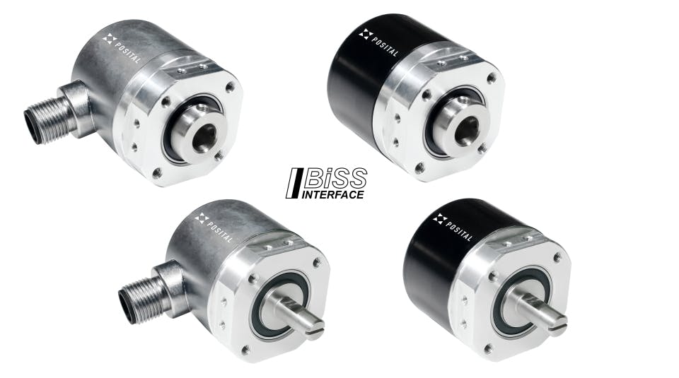 Posital IXARC Magnetic Absolute Rotary Encoders