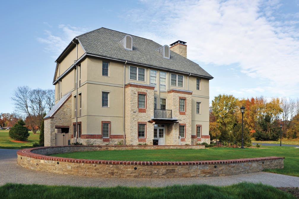 The New Residence Buildings At Bryn Athyn College By Nrb Inc, Ephrata, Pa , Look As If Theyve Been On The Campus For Years
