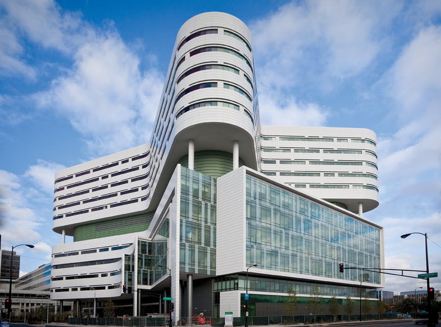 The Tower's Exterior Skin Includes A Rainscreen, Glass, And Metal Panel System