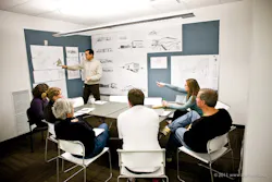 A project undergoes design review at MHTN Architects, a 65-member firm based in Salt Lake City. The Best Firm to Work For has A project undergoes design review at MHTN Architects, a 65-member firm based in Salt Lake City. The Best Firm to Work For has