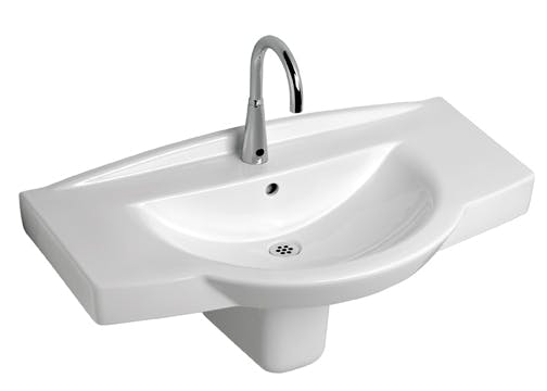 Sensor Operated Faucets, Such As This Wall Hung, Ada Compliant Model, Help Improve Hygiene As Compared To Conventional Faucets