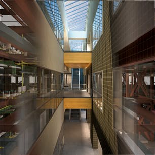 LEO A DALY, in a design-build project with Kiewit Construction, provided design and engineering services for the 152,000-sf Sold