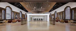 This Free Form Floating Ceiling Uses Aluminum To Add Drama To Healthcare Think Tank This Free Form Floating Ceiling Uses Aluminum To Add Drama To Healthcare Think Tank