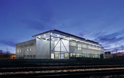 Georgia Techs Carbon Neutral Energy Solutions Laboratory Was Built On A Compacted Site Adjacent To A Rail Line Water Conservation Goals Required Installation Of Permeable Paving And A Bioretention Basin, As Well As A Rainwater Cistern That Supplies Nonpotable Systems In The Building Georgia Techs Carbon Neutral Energy Solutions Laboratory Was Built On A Compacted Site Adjacent To A Rail Line Water Conservation Goals Required Installation Of Permeable Paving And A Bioretention Basin, As Well As A Rainwater Cistern That Supplies Nonpotable Systems In The Building