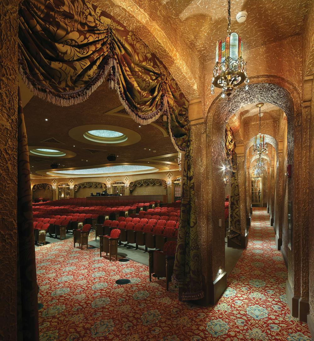 The Paramount Theatre of Cedar Rapids, Iowa, was heavily damaged by flooding in 2008, with water inundating underground levels and rising nearly eight feet on the main floor. A team including KJWW Engineering Consultants and Ryan Companies revived the 1928 venue in 2012, incorporating modern amenities for performers and audiences. PHOTO: MAINSTREET STUDIO