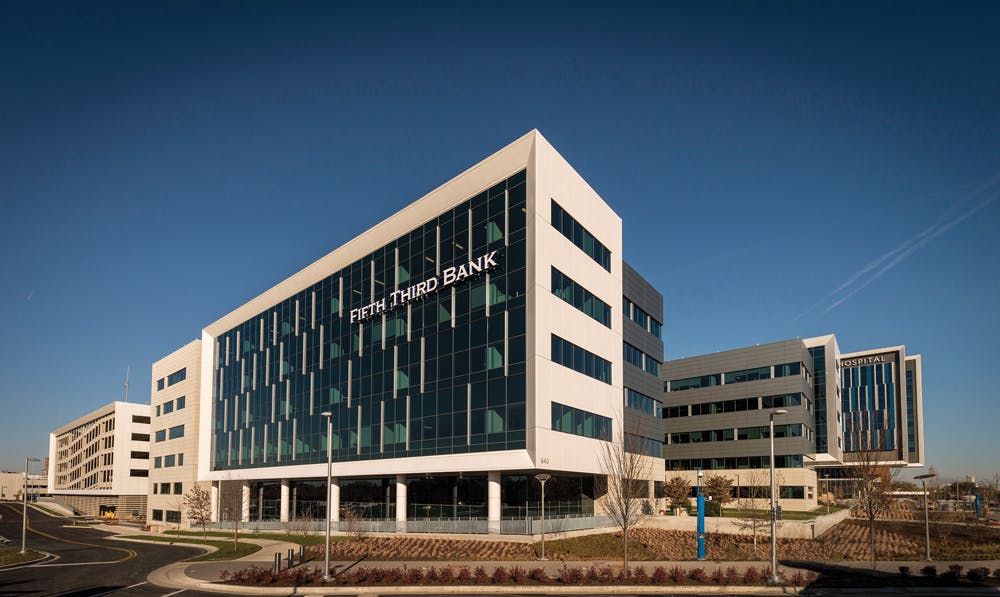 Duke Realty, Eskenazi Health, and Health and Hospital Corp. of Marion County formed a public-private partnership to create the n