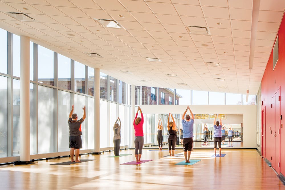 Pumped-up recreation centers help build body, mind, and spirit