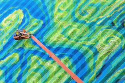 Wanderwall, North Carolina 2019 design innovation report: Super labs, dream cabins, office boardwalks, façades as art Wanderwall, North Carolina 2019 design innovation report: Super labs, dream cabins, office boardwalks, façades as art