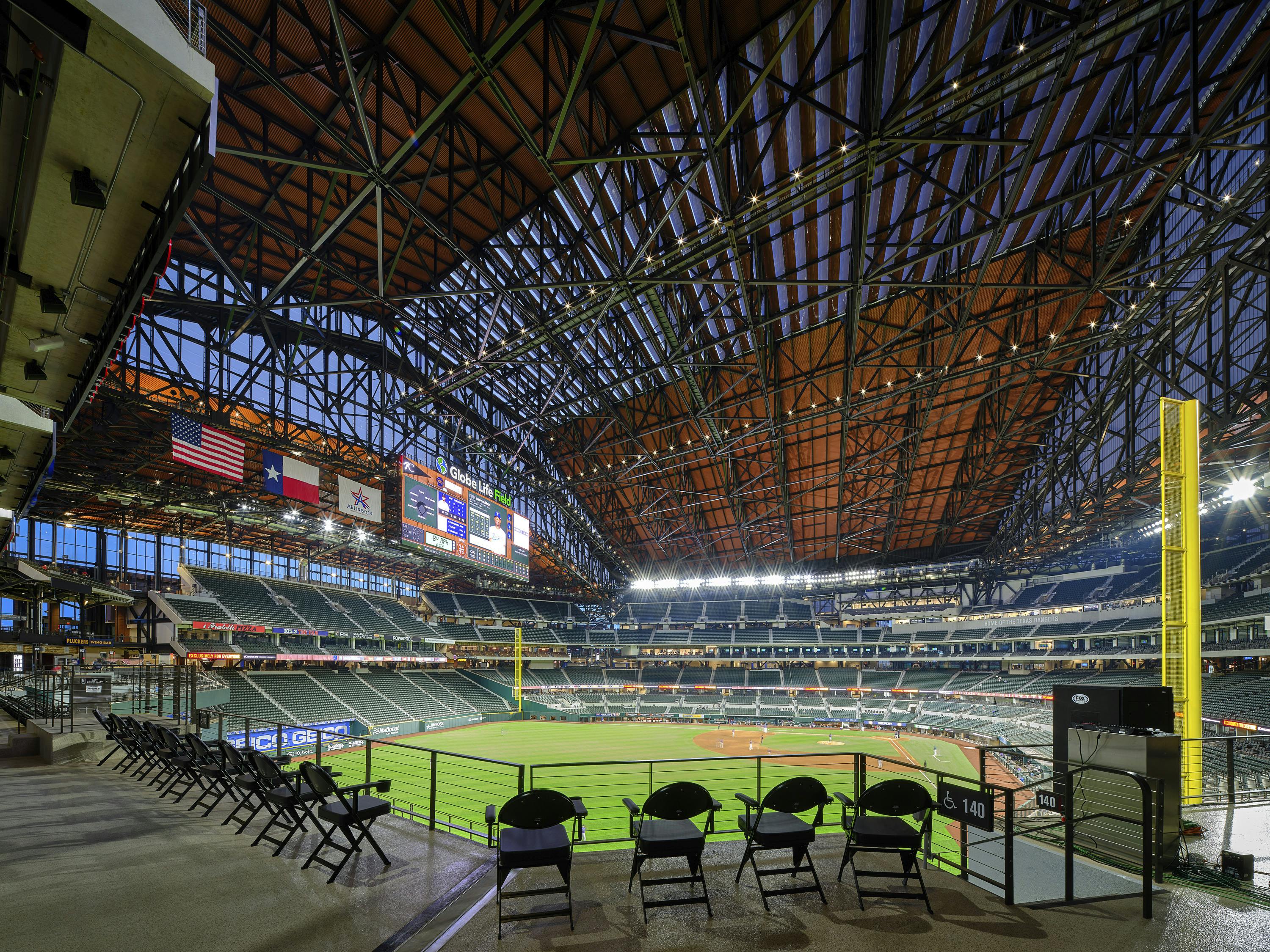 Globe Life Field, home of the Texas Rangers, represents the innovation in structural engineering that is occurring at the grass roots level by professionals who are exhilarated by technology and continually incorporating creative new ideas. Photo: &copy; HKS &ndash; Daryl Shields